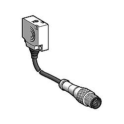 Telemecanique Sensors  XS8E1A1PAL01M12 Indukční čidlo Universal Osiconcept, ploché, tvar E, připojení kabelem 2m