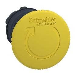 Schneider Electric ZB5AS55 Ovládací hlavice s aretací, uvolnit pootočením, žlutá