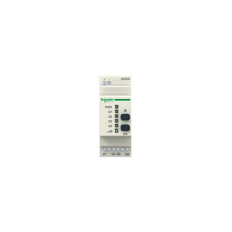 Schneider Electric ZBRRC Programovatelný přijímač DC - 4 PNP výstupy