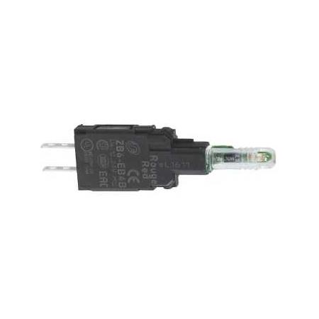 Schneider Electric ZB6EB1B Objímka pro signálku, 12...24V - bílá