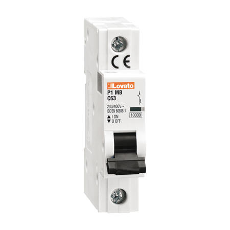 LOVATO Electric P1MB1PD04 Jistič 1-pól, D, 10kA, 4A