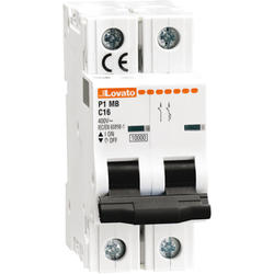 LOVATO Electric P1MB1NC63 Jistič 1-pól+N, C, 10kA, 63A