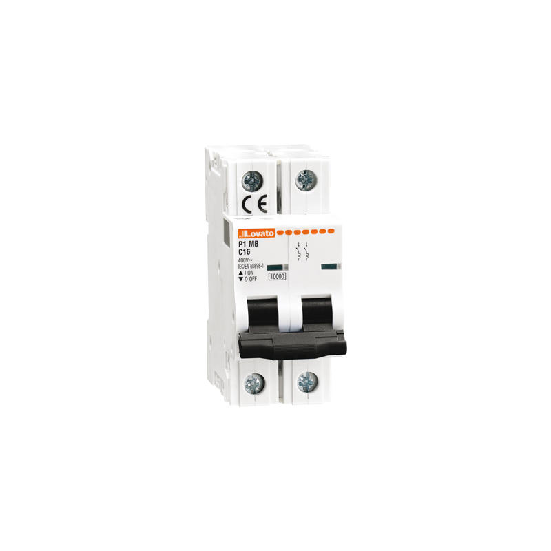 LOVATO Electric P1MB2PB01 Jistič 2-pól, B, 10kA, 1A