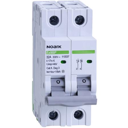 Noark 109986 Ex9BP 2P DC300V C50 DC inst. jistič 10 k