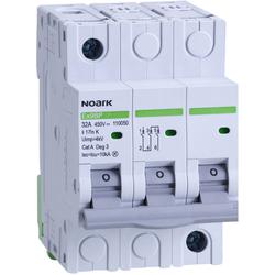 Noark 110041 Ex9BP 3P DC450V K1 DC inst. jistič 10 kA