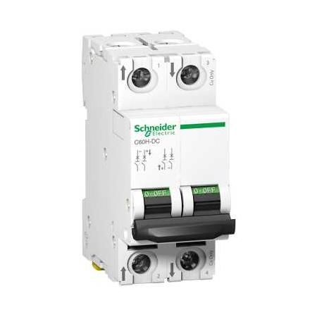 Schneider Electric A9N61525 Jistič C60H-DC 2P 5A C 500V DC