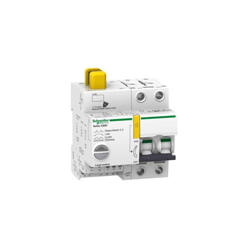 Schneider Electric A9C65210 Jistič REFLEX iC60H Ti24 10 A 2P C