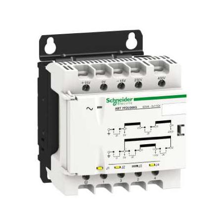 Schneider Electric ABT7PDU004G Transformátor 2x 115 V, 40 VA