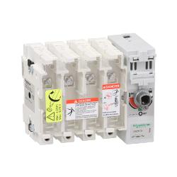 Schneider Electric GS2NB4 Pojistkový odpínač 4P 250A B1…B3