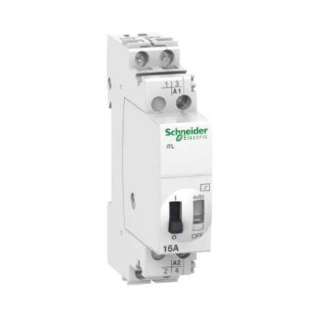 Schneider Electric A9C30012 Impulzní relé L16A 2ZAP  12V AC 50-60Hz 6V DC