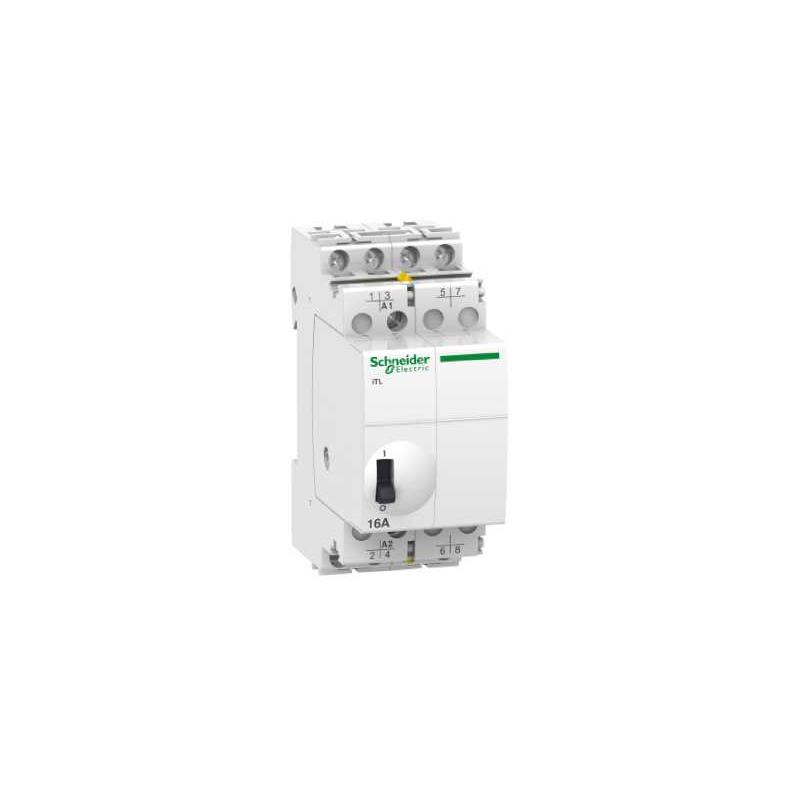 Schneider Electric A9C30814 Impulzní relé L16A 4ZAP  230V AC 50-60Hz 110V DC