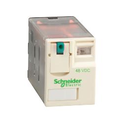 Schneider Electric RXM4AB1ED Miniaturní 4P, 6 A, 48 V DC bez LED (obj.množství 10 ks)