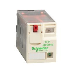 Schneider Electric RXM4AB2E7 Miniaturní 4P, 6 A, 48 V AC s LED (obj.množství 10 ks)