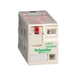 Schneider Electric RXM4AB2P7 Miniaturní 4P, 6 A, 230 V AC s LED (obj.množství 10 ks)