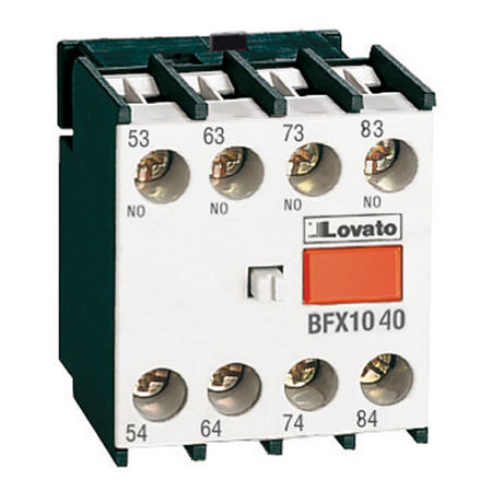 LOVATO Electric BFX1022 blok pomocných kontaktů2Z+2V čelní montáž
