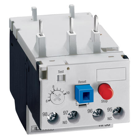 LOVATO Electric RFN380100 tepelné relé 0,63-1A ruční nebo automatický reset
