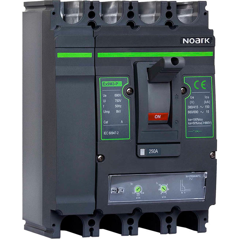 Noark 111853 Ex9M1Q TM 80 4P4T EU AC MCCB, termomagne