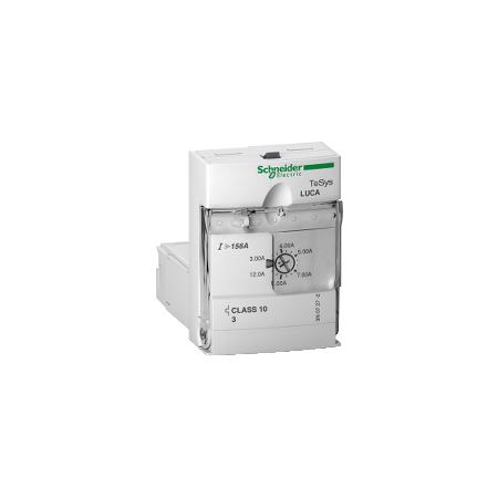 Schneider Electric LUCA05ES TeSys řada U, standardní řídicí jednotka, 1,25…5A, pro základní modul 12 nebo 32 A, 48…72V DC/ 48V AC