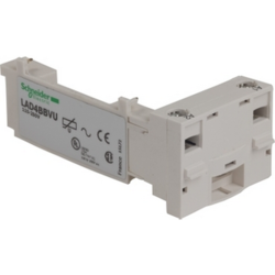 Schneider Electric LAD4BBVU Přizpůsobovací blok pro Stykače D09…D38, DT20…DT40, s odruš.modulem 110…250V