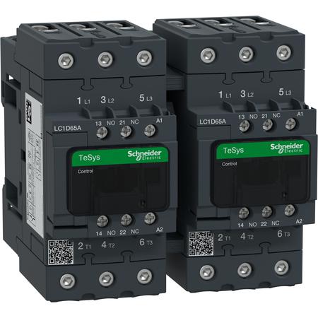 Schneider Electric LC2D65AF7 3P Everlink stykač reverz. AC3 440V 65A cívka 110V AC 50/60Hz