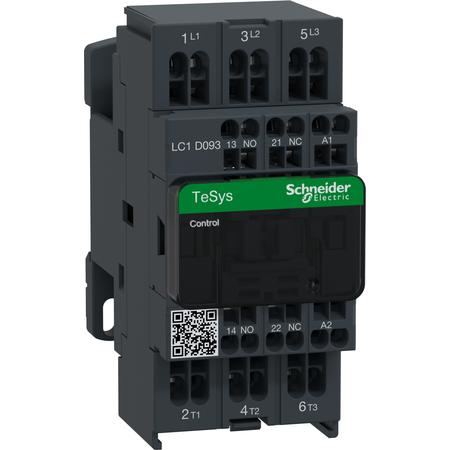 Schneider Electric LC1D093U7 Stykač 9A 1"Z" +1"V", pruž.svorky, 240V 50/60Hz