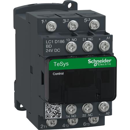 Schneider Electric LC1D186BD Stykač 18 A, 1Z+1V, 24 VDC, kab. oka