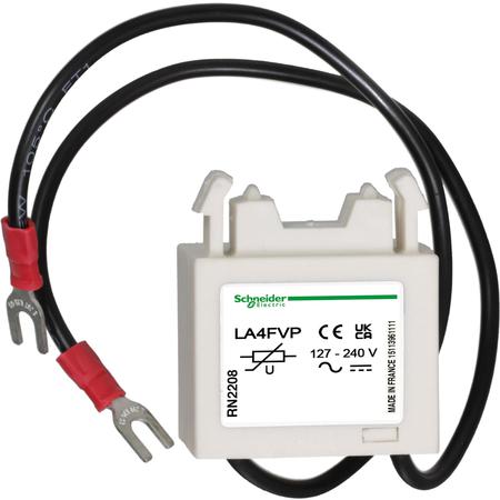 Schneider Electric LA4FVP TeSys F - odrušovací člen - varistor - 127...240 V AC/DC