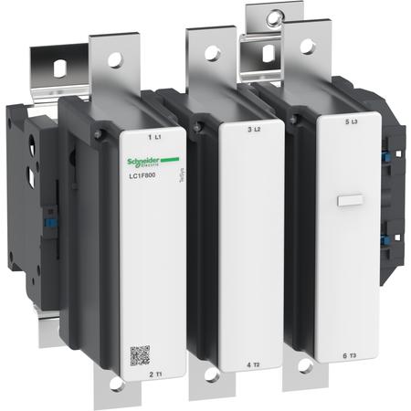 Schneider Electric LC1F800 Přípojnicový stykač - TeSys LC1-BM - 3 póly - AC-3 440V 1000 A - cívka 220V AC