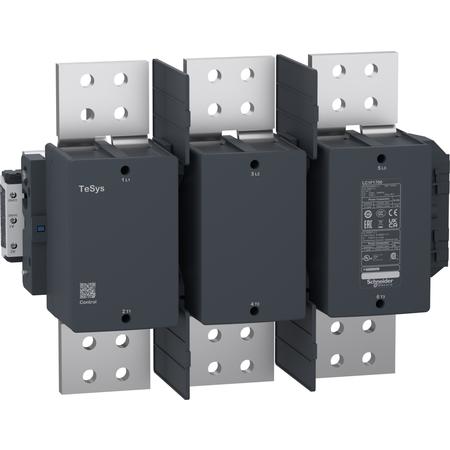 Schneider Electric LC1F1700P7 Přípojnicový stykač - TeSys LC1-BM - 3 póly - AC-3 440V 1000 A - cívka 220V AC