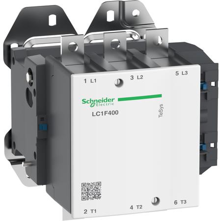 Schneider Electric LC1F400E7 Přípojnicový stykač - TeSys LC1-BM - 3 póly - AC-3 440V 1000 A - cívka 220V AC