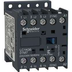 Schneider Electric LC1K0601U7 ministykač 3P (3Z) 6A AC-3 440V-pomocný kontakt 1V- cívka 230...240V 50Hz