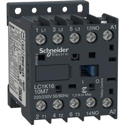 Schneider Electric LC1K1610V7 ministykač 3P (3Z) 16A AC-3 440V-pomocný kontakt 1Z-cívka 400V 50Hz