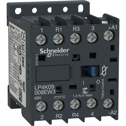Schneider Electric LP4K09008EW3 TeSys K stykač - 4P (2 NO + 2 NC) - AC-1 440 V 20 A - 48 V DC cívka
