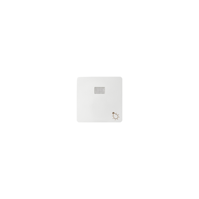 Simon 82016-30 Kryt s pruzorem a piktogramem „světlo” k přístrojů řady 75 bílá