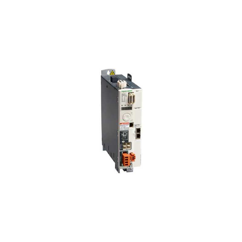 Schneider Electric LXM32MU60N4 Servoměnič LXM32M, 3x400V/50 Hz, 1,5/6 A, modulární, pulzy, sekvence polohování.