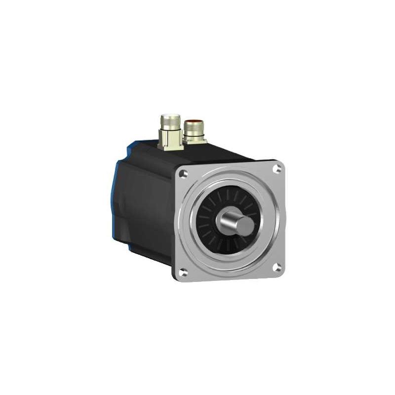 Schneider Electric BSH1002P01F1A Servomotor BSH, příruba 100mm, Mo=5,8 Nm, hladká hřídel, IP50, jednootáčkový enkodér, s brzdou, přímé konektory.