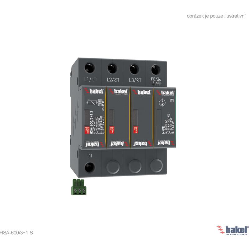 Hakel 24591 HSA-600/3+1 S SPD typ 2+3