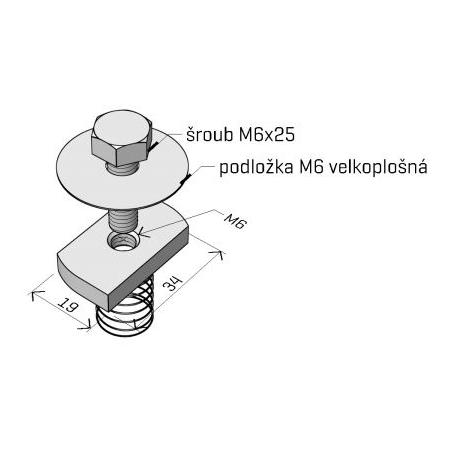 Arkys ARK-238951 matice obdélníková MSM/M6 A2