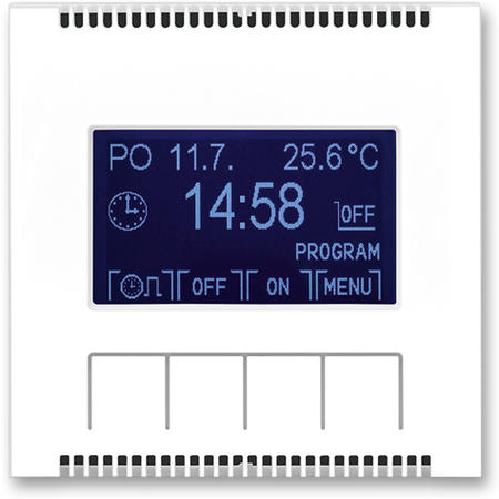 ABB 3292M-A20301 03 Hodiny spínací programovatelné (ovládací jednotka), bílá