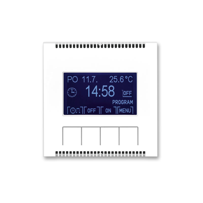 ABB 3292M-A20301 03 Hodiny spínací programovatelné (ovládací jednotka), bílá