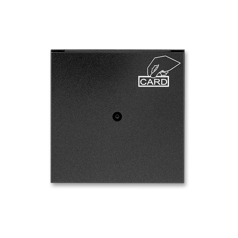 ABB 3559M-A00700 37 Kryt spínače kartového, s čirým průzorem, onyx