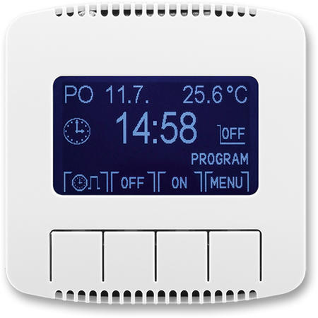 ABB 3292A-A20301 B Hodiny spínací programovatelné (ovládací jednotka), bílá