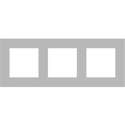 OBZOR DSD 00-00000-1384 Rámeček trojnásobný plexisklo DECENTE, šedý