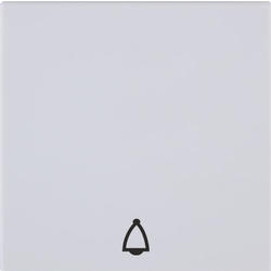 OBZOR DSE 00-01303-000000 Kryt jednoduchý se symbolem zvonku, kouřově šedá