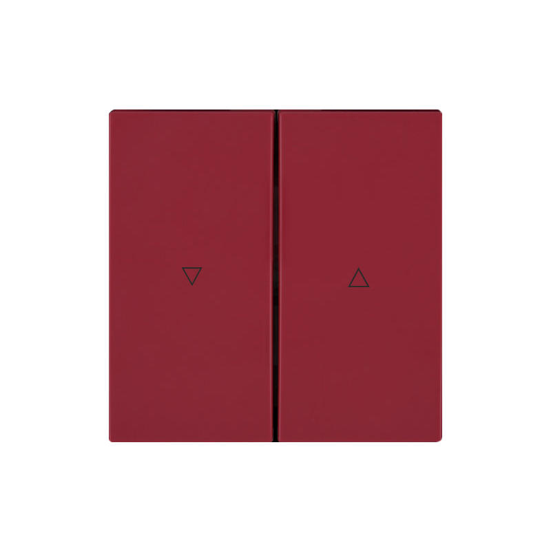 OBZOR DSE 00-02611-000000 Kryt dvojitý pro žaluziový ovladač, rubínově červená