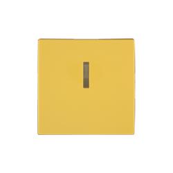 OBZOR DSE 00-03009-000000 Kryt jednoduchý s prosvětlením, slunečnicově žlutá