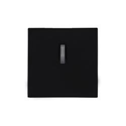 OBZOR DSE 00-03402-000000 Kryt jednoduchý s prosvětlením se symbolem světla, antracitově černá