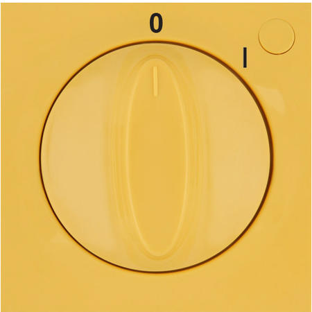 OBZOR DSE 00-21509-000000 Kryt sporákového spínače, slunečnicově žlutá