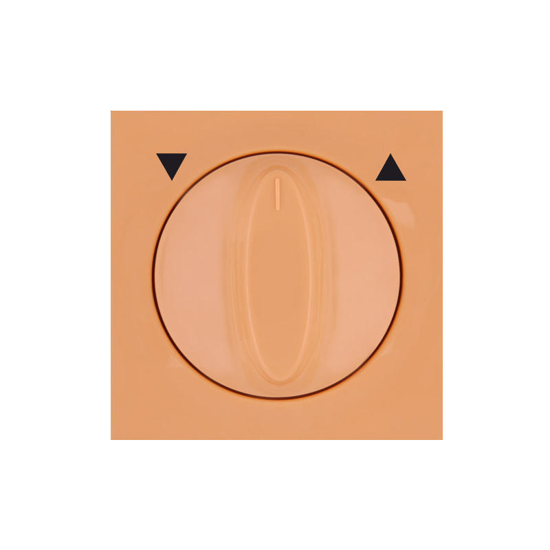 OBZOR DSE 00-21606-000000 Kryt žaluziového spínače - otočný, broskově oranžová