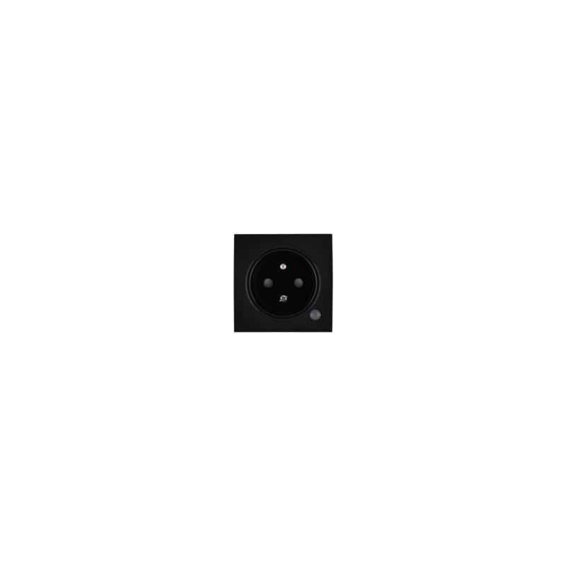 OBZOR DSE 00-84002-000000 Kryt zásuvky s přepěťovou ochranou, antracitově černá